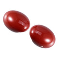 Red Exterior Rear View Mirror Cover with Induction Hole T997359