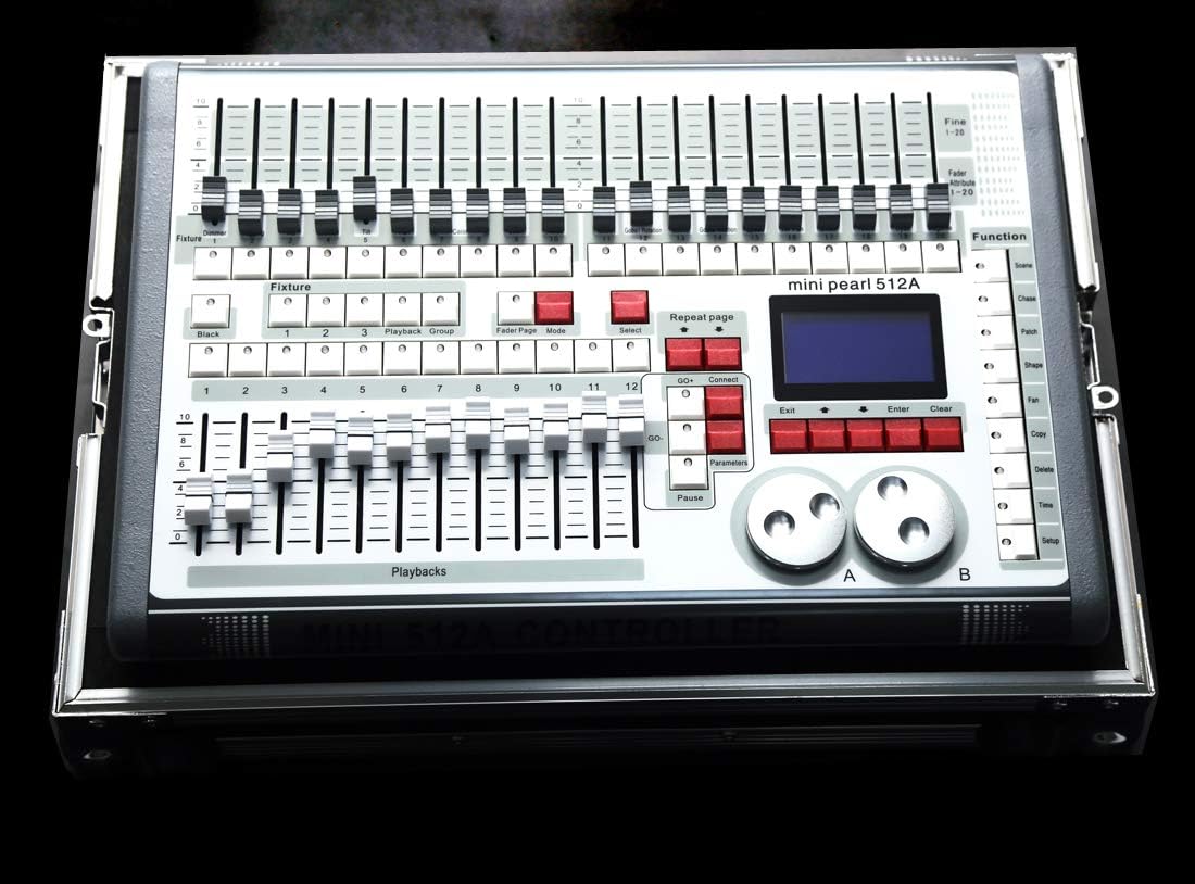 DMX512 Console with DMX Signal Cable, Pack of 2 H9582