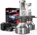 H4 LED Headlight Bulbs 9003 HB2 Hi/Lo Beam Conversion Kit 6000K-6500K Xenon White IP65 Waterproof Pack of 2 X9964