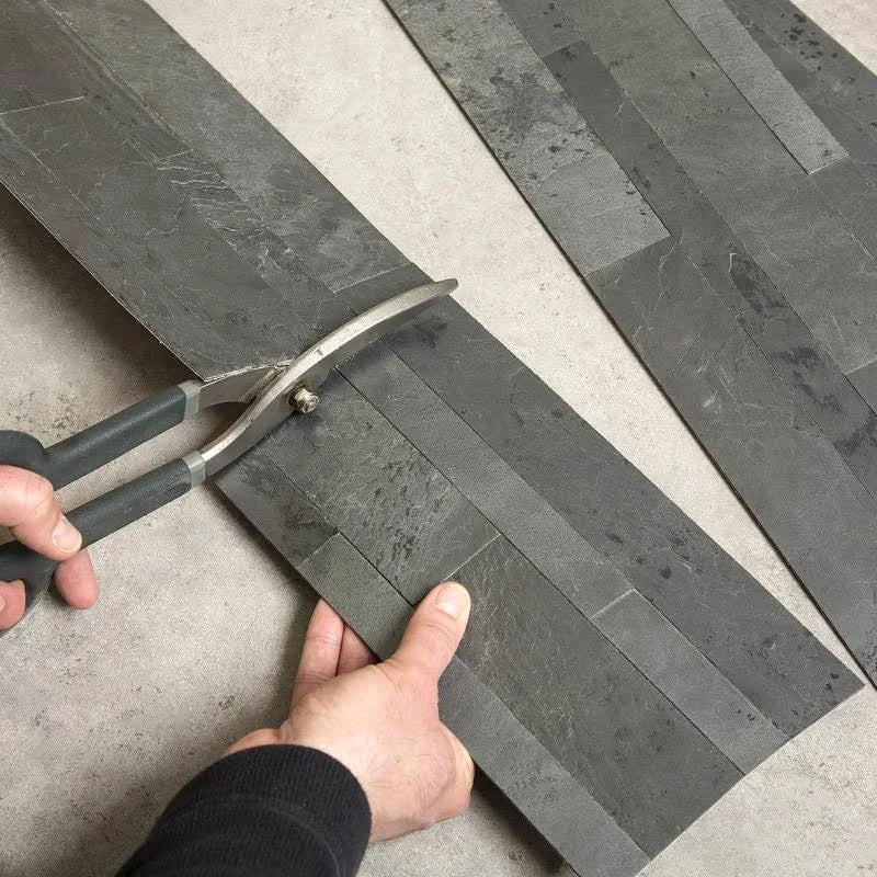 Stone Charcoal Slate Backsplash Kit G8557