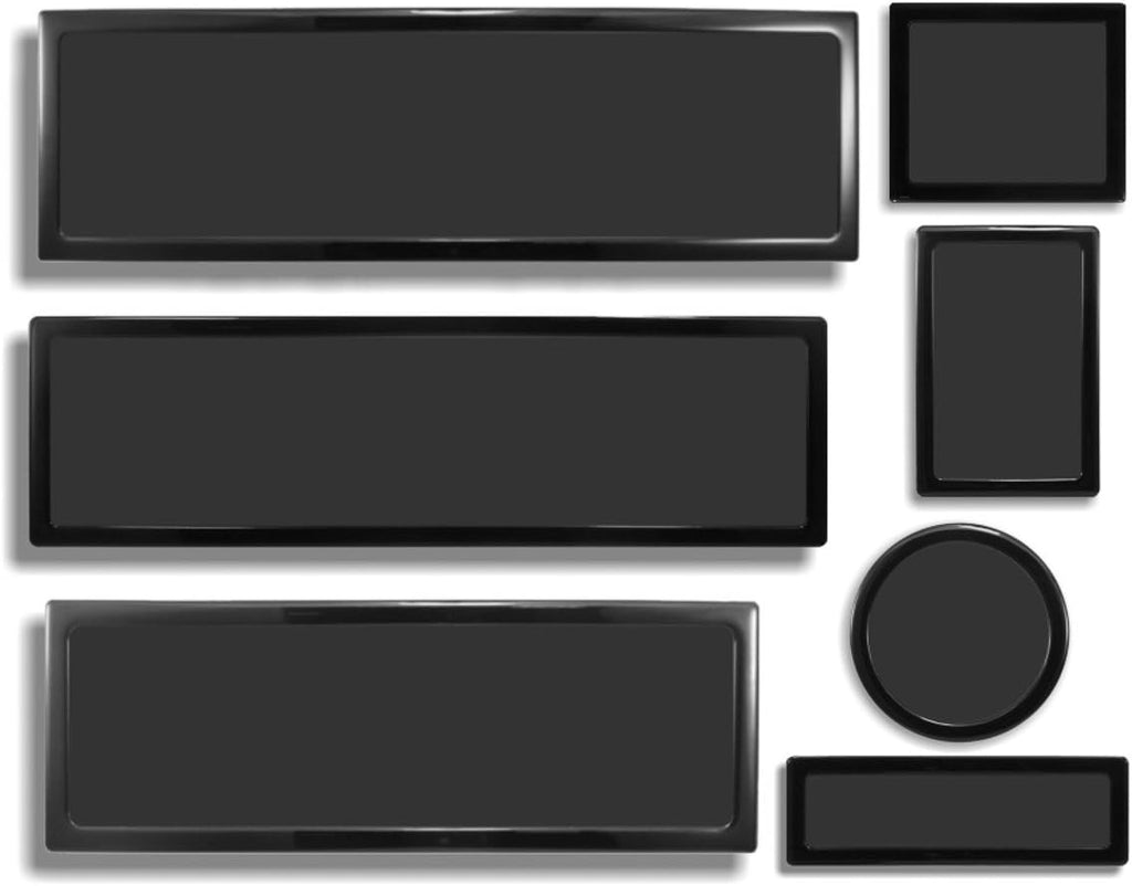 Black Frame Black Mesh Dust Filter Kit D751