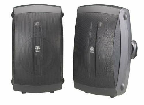Black 2 Way 40 Watts RMS Speakers T841170