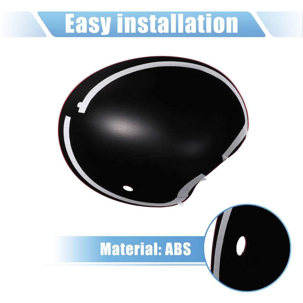 Red Exterior Rear View Mirror Cover with Induction Hole T997359