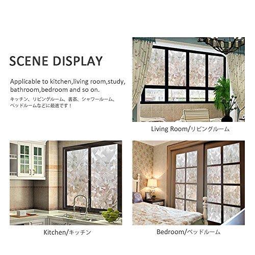 3D Ecology Static Decoration Window Film Glass Stickers, 35.4x78.7 Z31851