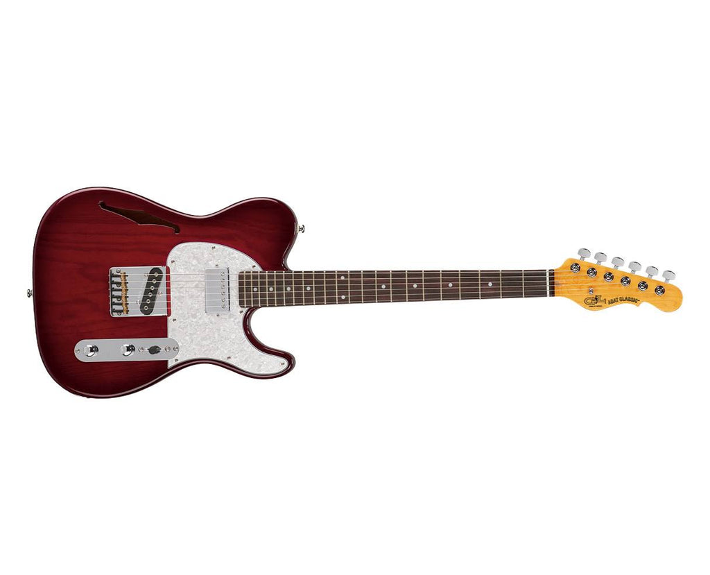 Red Burst Semi-Hollow Electric Guitar R967736
