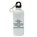 White Aluminum 20 oz Water Bottle T93255