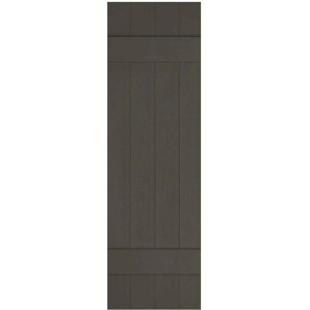 Board-n-Batten Shutters with Shutter-Loks, Per Pair E13854