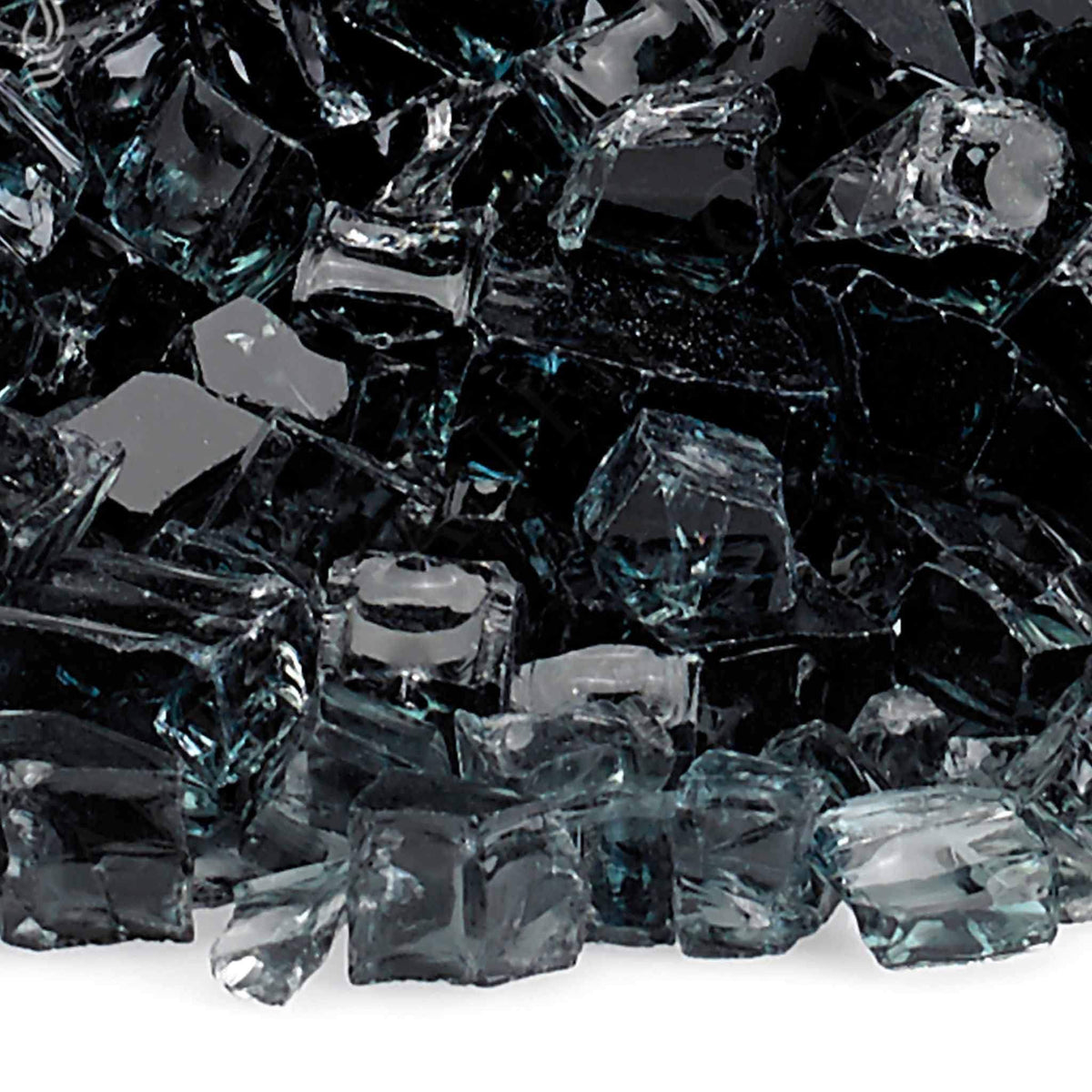 1/2x22 Clear Fire Glass (10 lb Bag) C848
