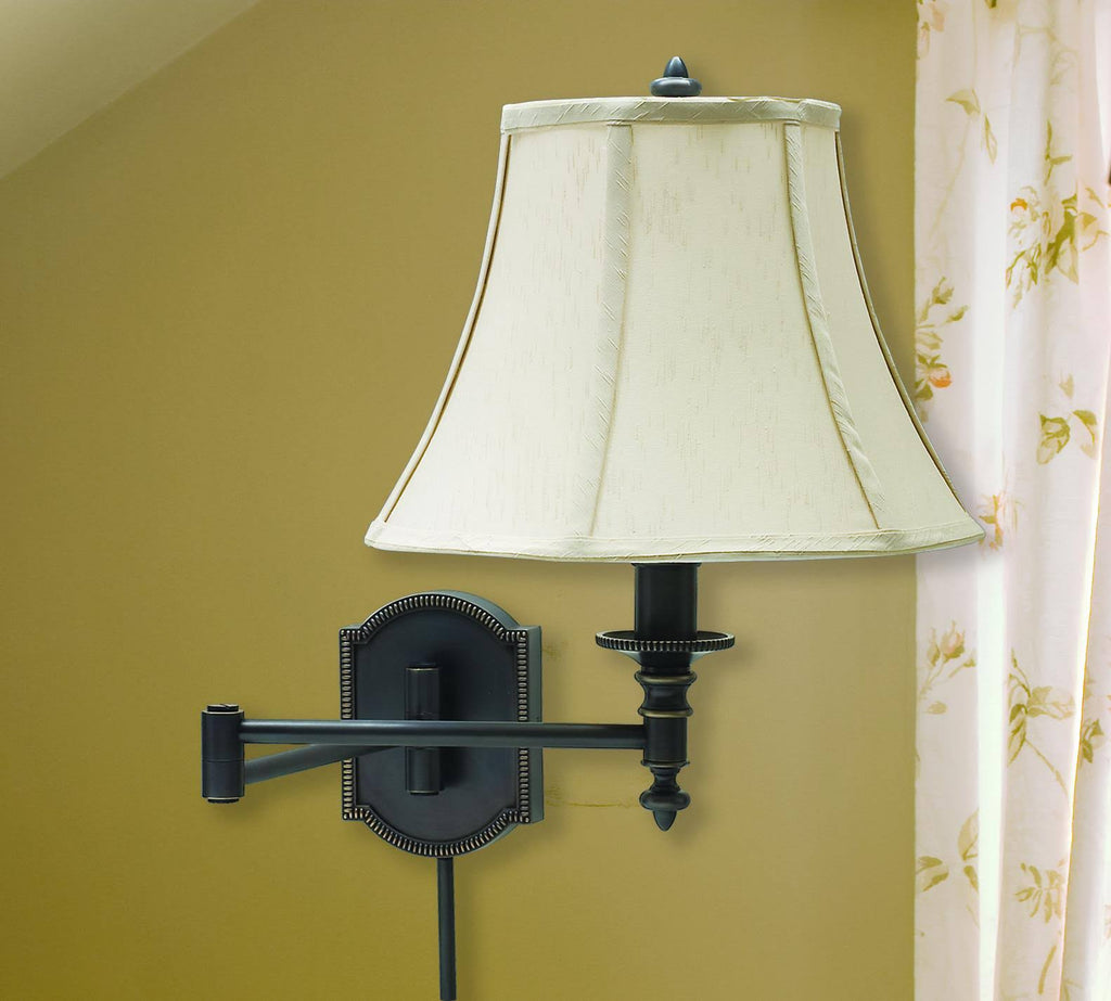 Oil Rubbed Bronze Wall Swing Arm Lamp B221412