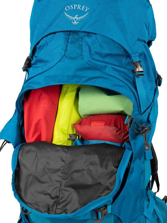 Black / S/M Aether Plus 60 Backpack D618