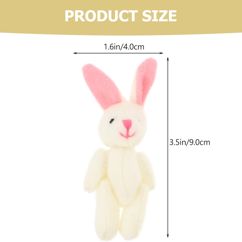 45 Pcs Mini Bunny Plush Toy O3053
