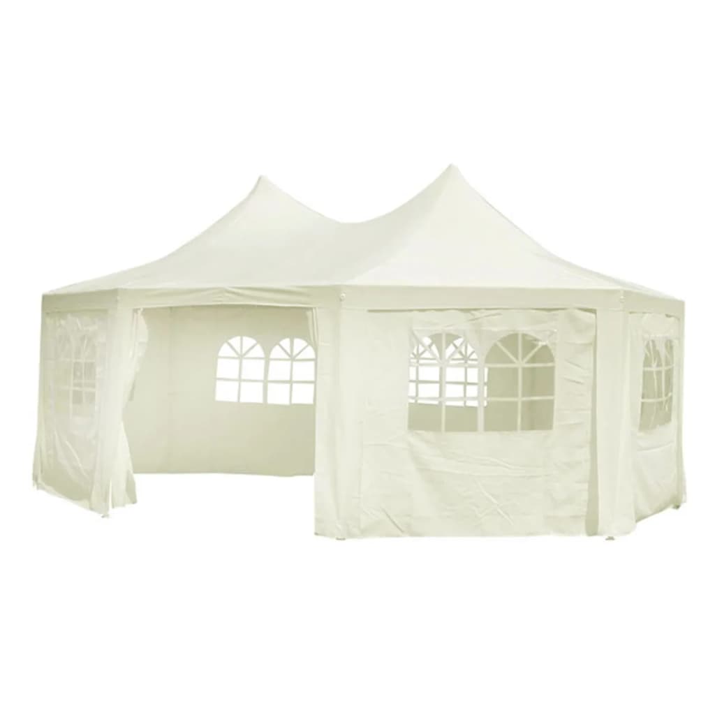 Octagonal Party Tent Cream X557525