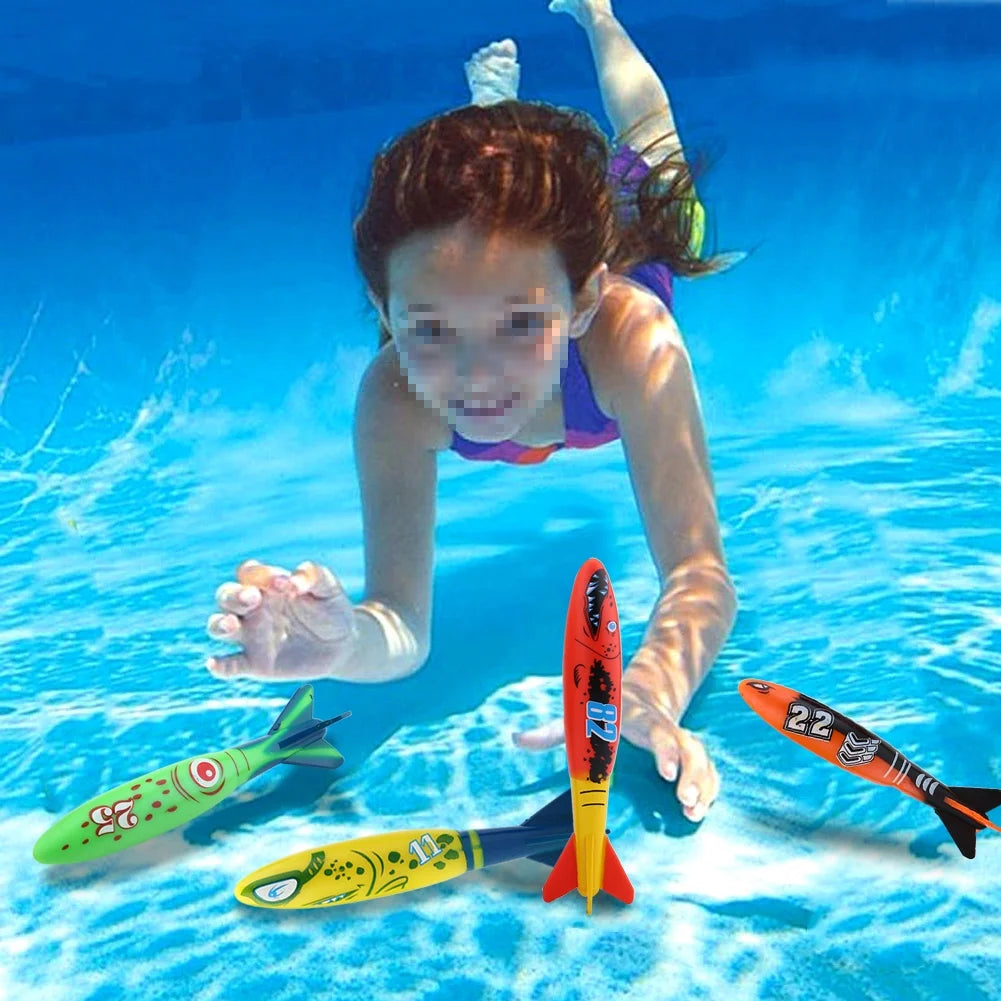 4pcs Swimming Pool Diving Toys B973609