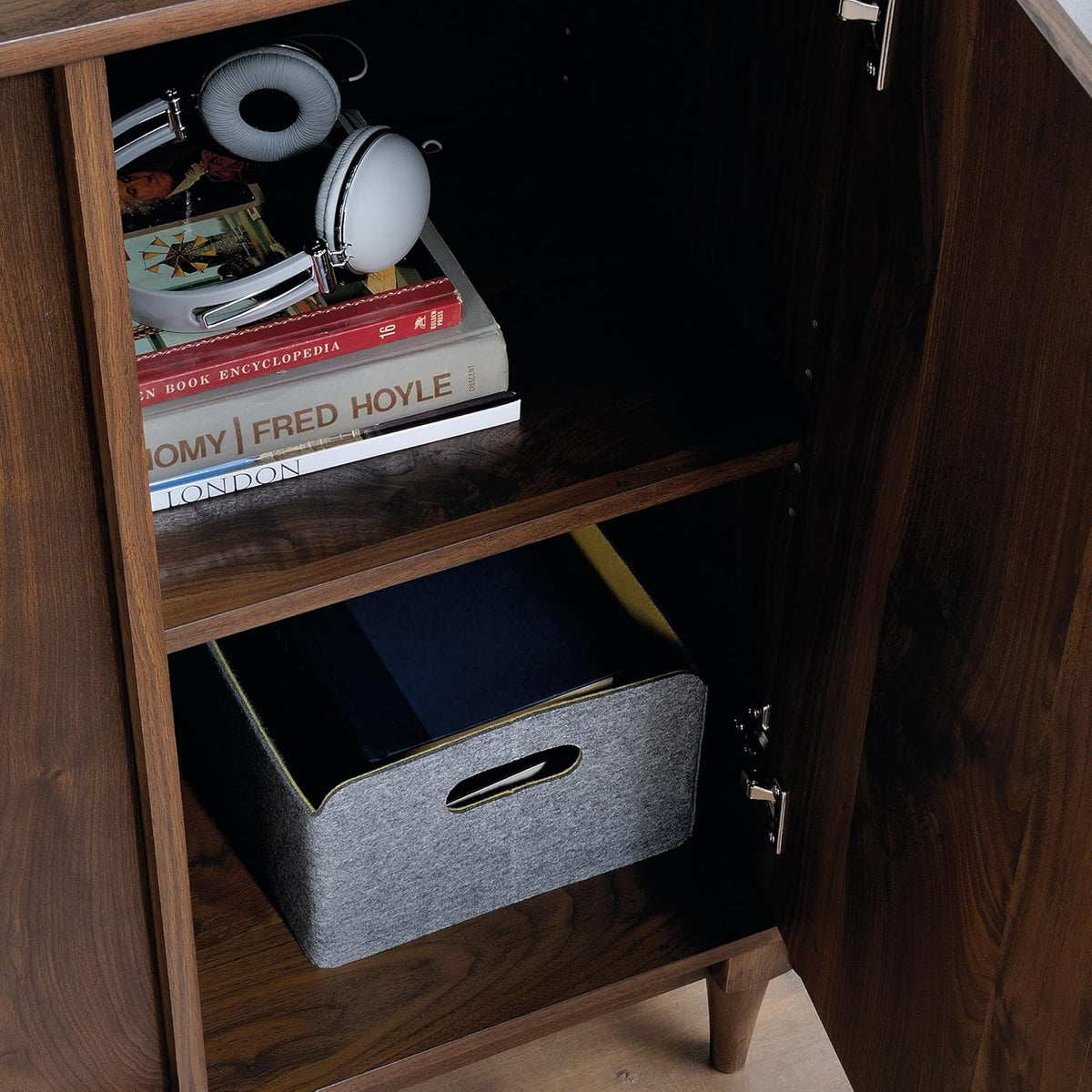 Entertainment Credenza, Grand Walnut finish T9267