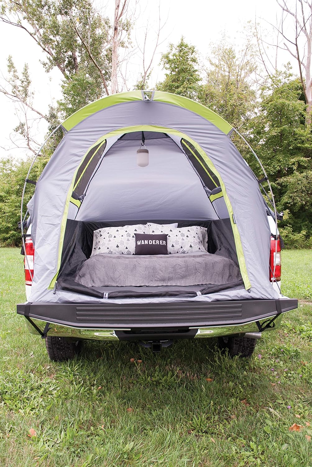 Truck Tent Grey/Green Full Size Regular Bed R565