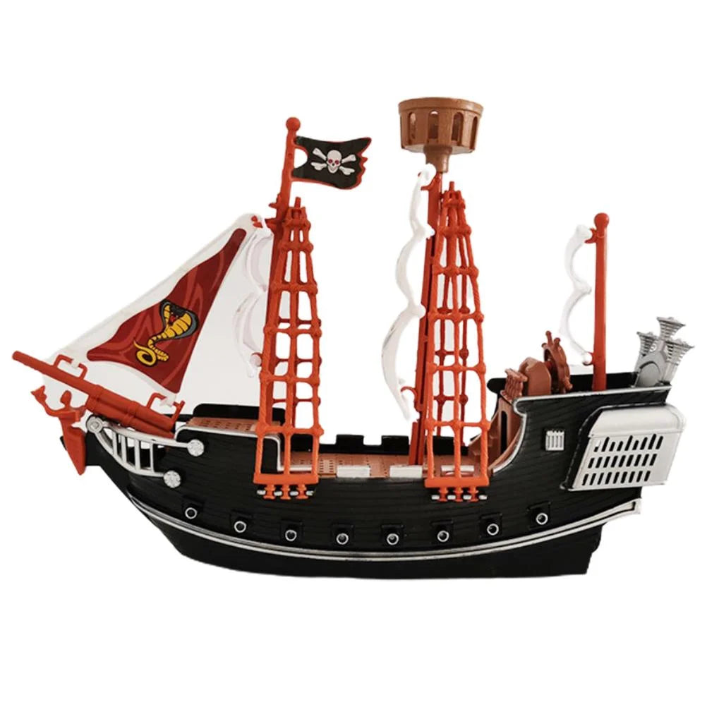 Pirate Ship Pretend Toy Model for Kids N8731
