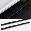 4 Oval Side Step Nerf Bars Black F336868