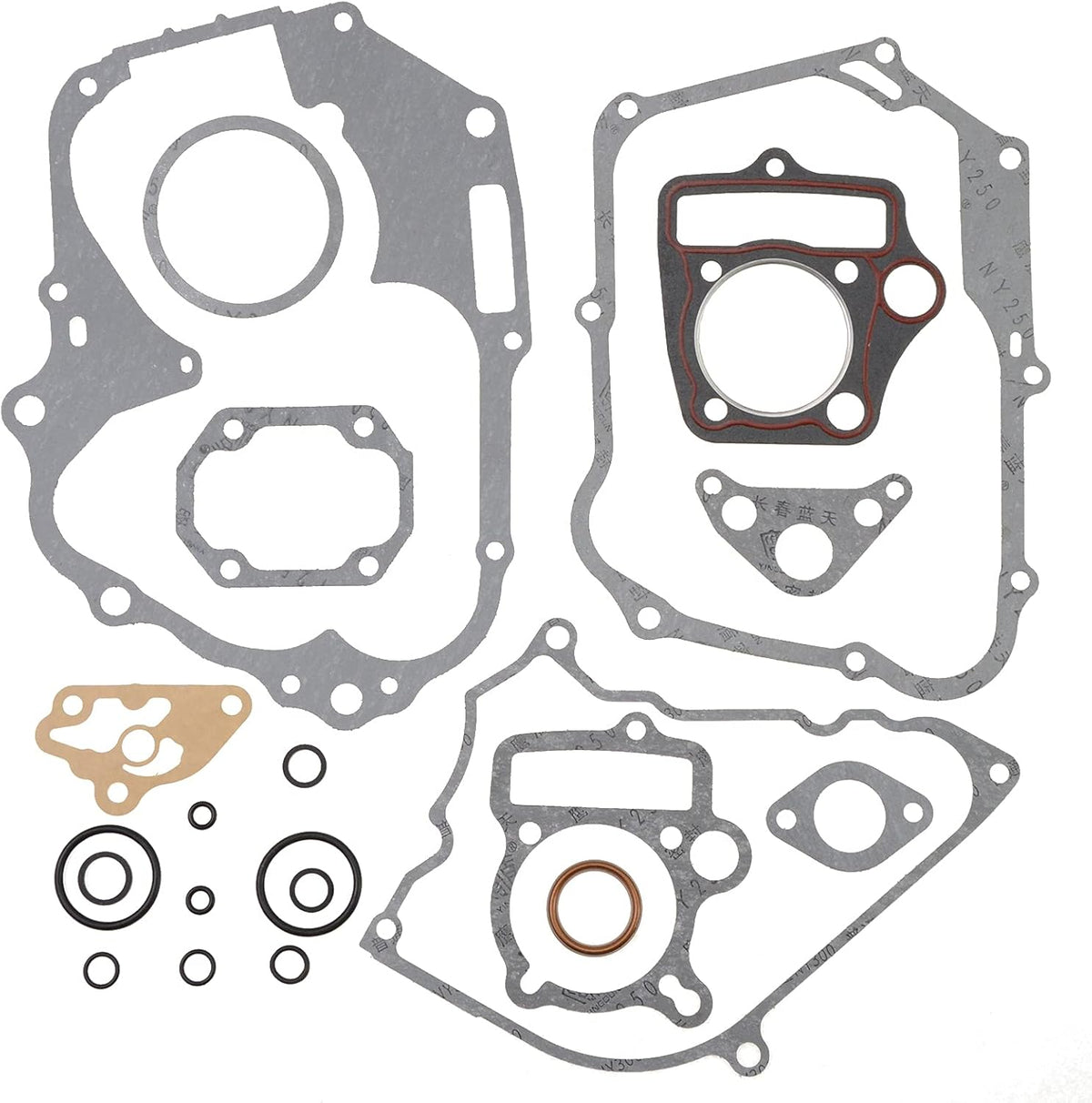 52.4mm Big Bore Cylinder Head 66mm Valves for 110cc ATV Go Kart Dirt Pit Bike Pack of 2 F62118