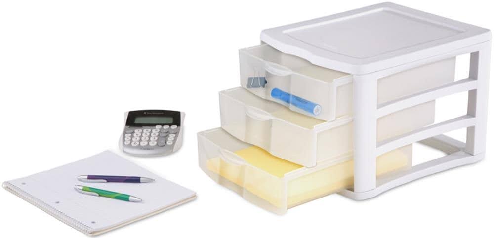 3 Storage Drawer Organizer Cabinet (24 Pack) Q996