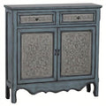 Antique Blue & White Console D838