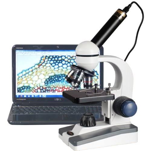 40X-1000X LED Cordless All-Metal Compound Microscope R923165