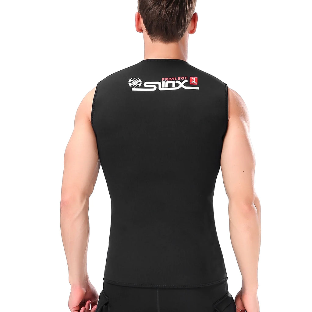 Neoprene Wetsuit Vest with Thermal Suede Lining B34734