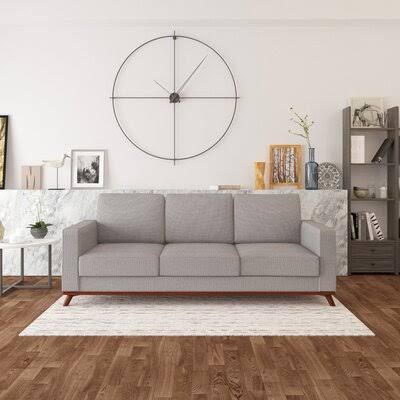 Light Gray Square Arm Sofa K5292