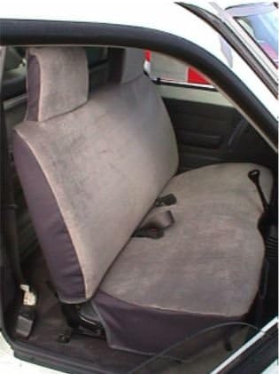 Gray Waterproof Bench Seat Covers I395
