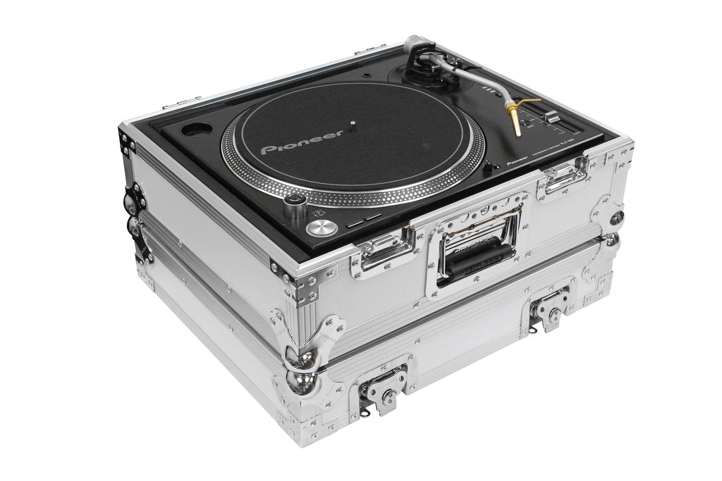 White Universal Turntable Flight Case K228