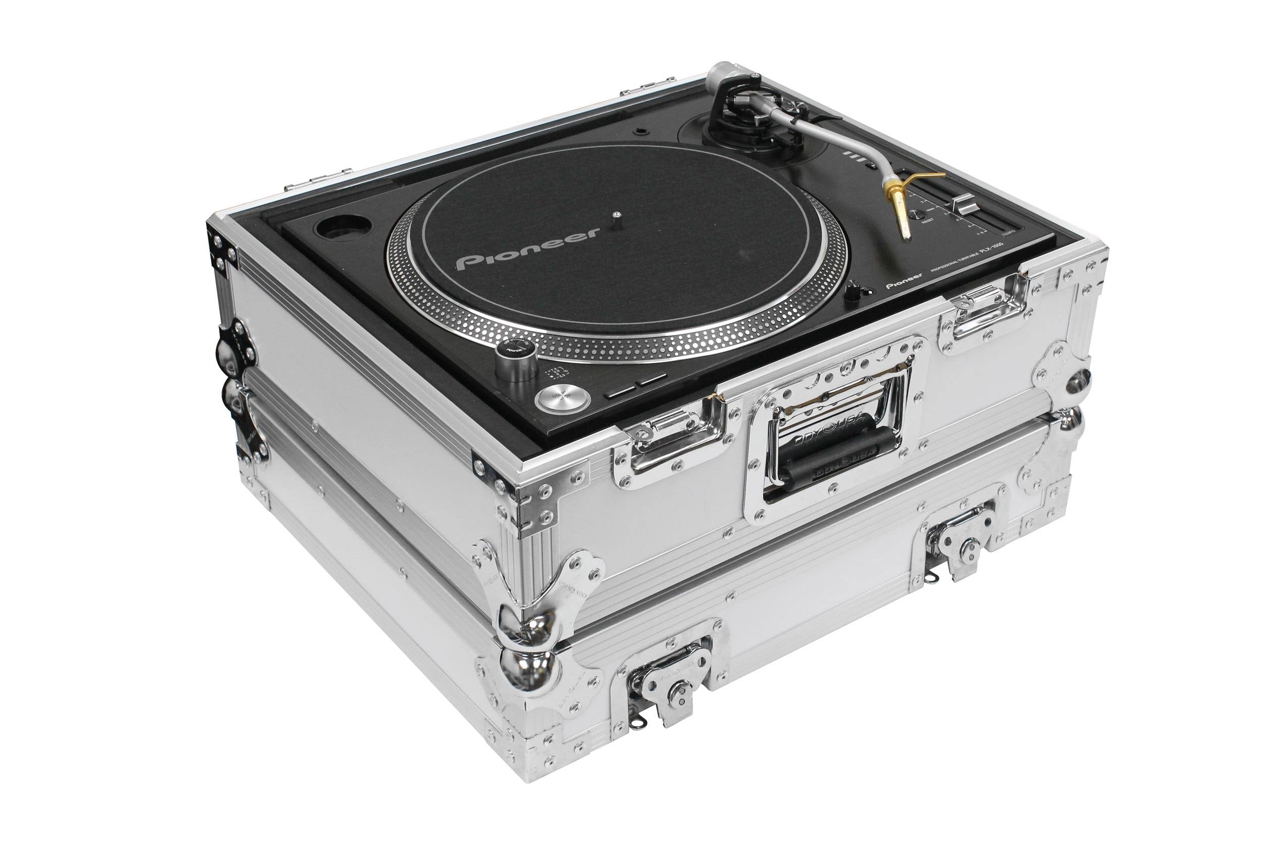 White Universal Turntable Flight Case K228