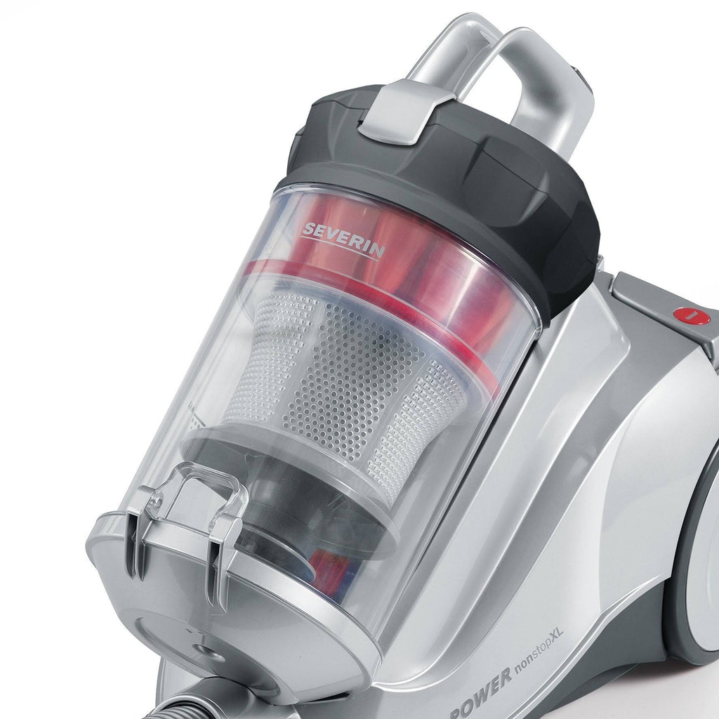Bagless Canister Vacuum Cleaner, Corded, Polar Silver L853002