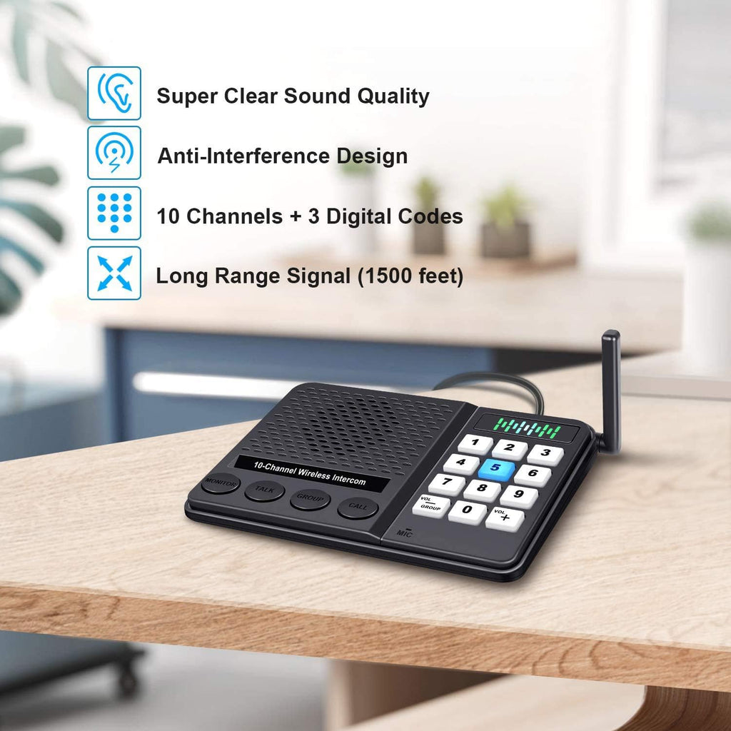 Wireless Intercom System 2 Pack F675290
