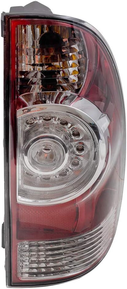 Replacement Driver and Passenger Tail Lights with LED Center Lens for Tacoma Pickup Truck U972021