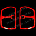 RED Taillight Trim Cover for 2014-2015 Chevrolet Silverado 1500 E320