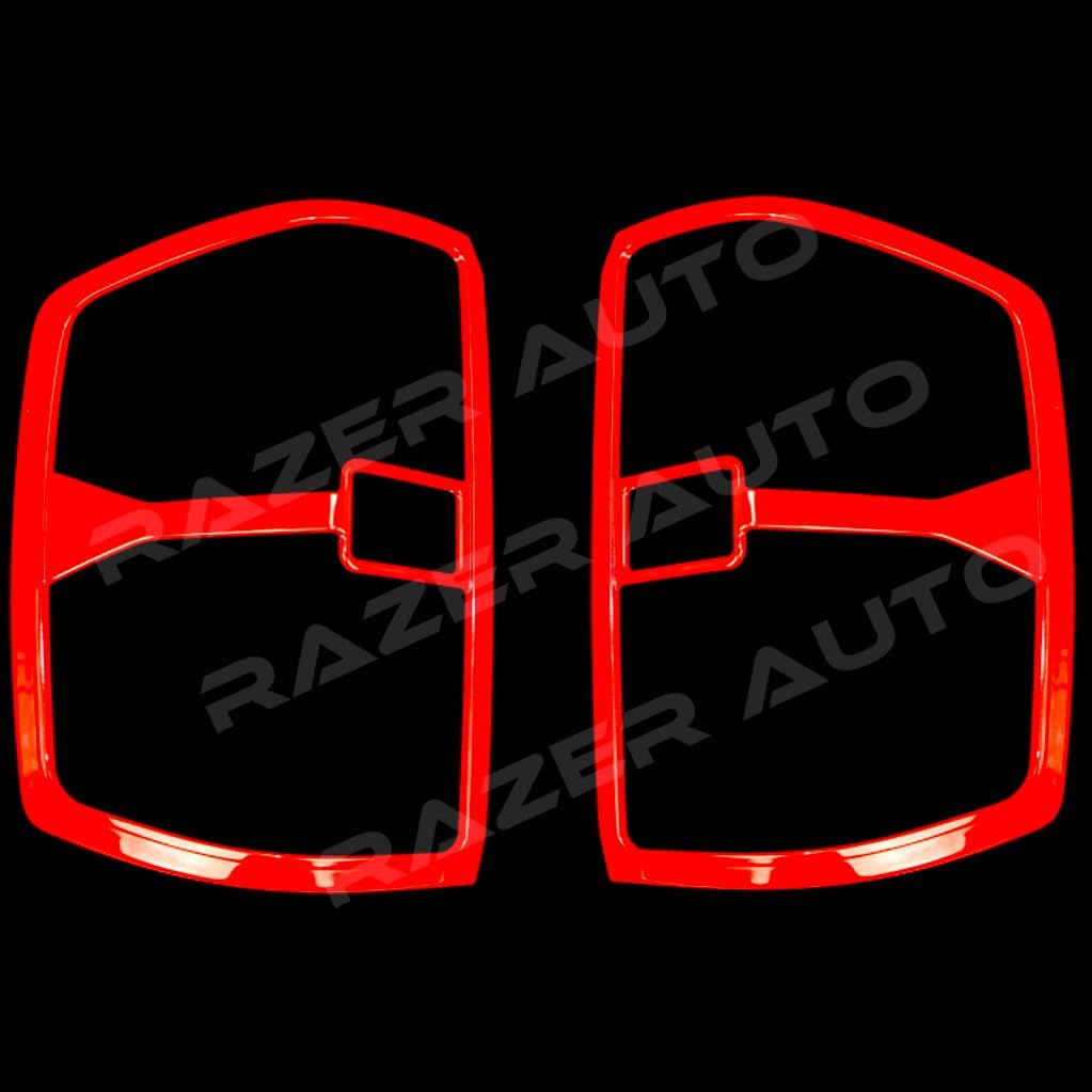 RED Taillight Trim Cover for 2014-2015 Chevrolet Silverado 1500 E320