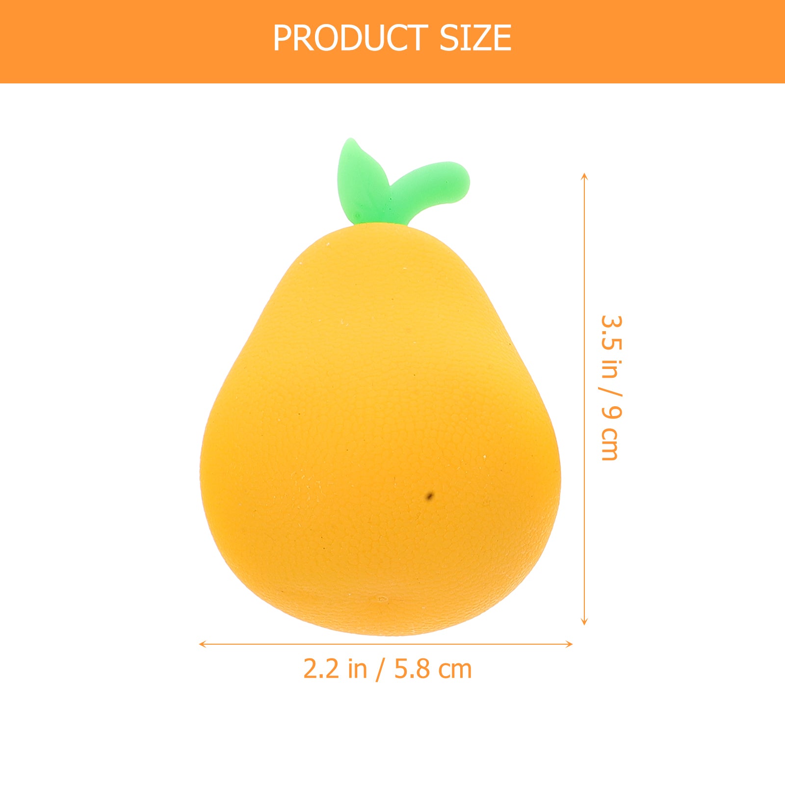4 Pcs Fruit Squeeze Balls V8888