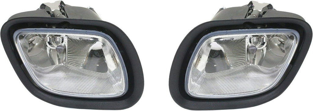 Chrome Bumper with Fog Light hole, Fog Light Pair, License Holder, 2x Windshield Wipers, 3x Face Masks S80505