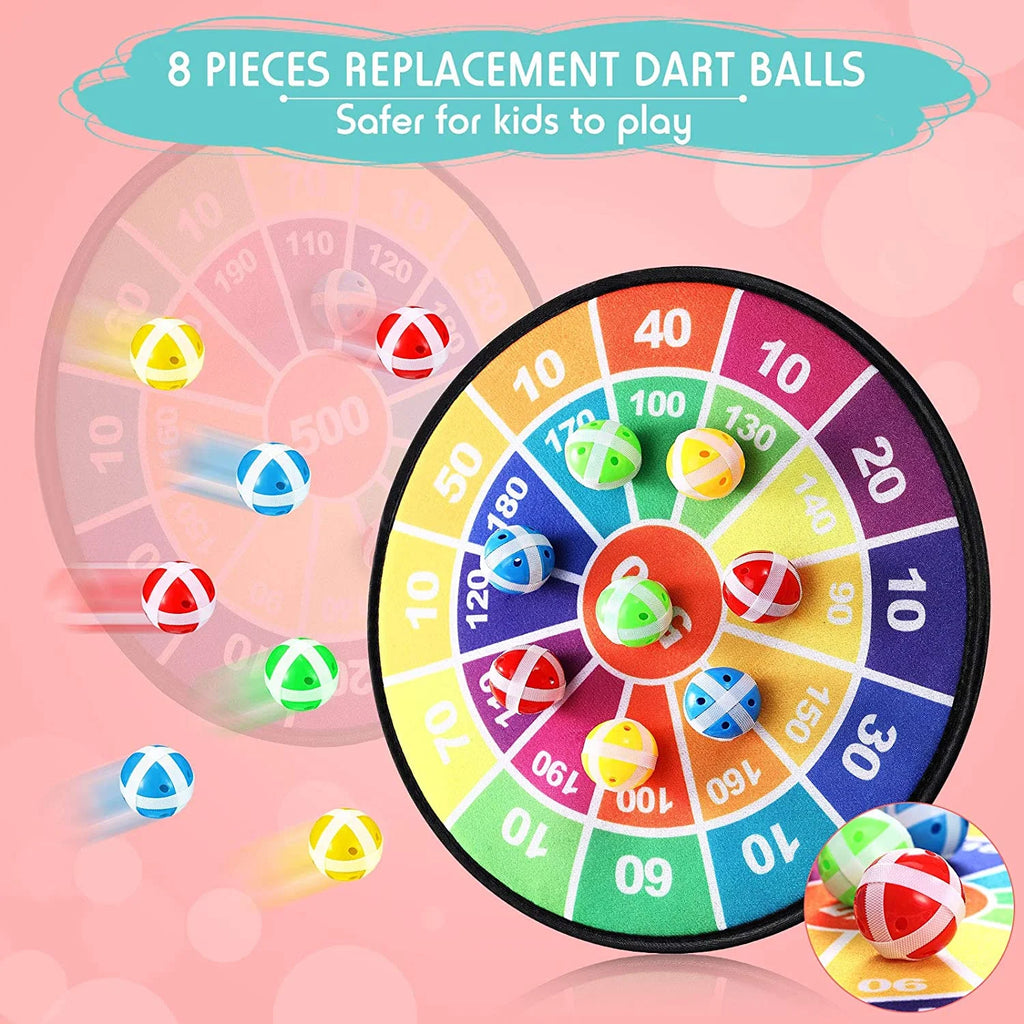 Safe Dart Board Game Set with 16 Sticky Balls C4405