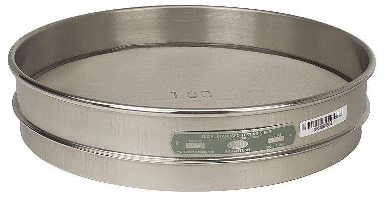 #200 S/s Sieve, 12 in, Half HT U241255
