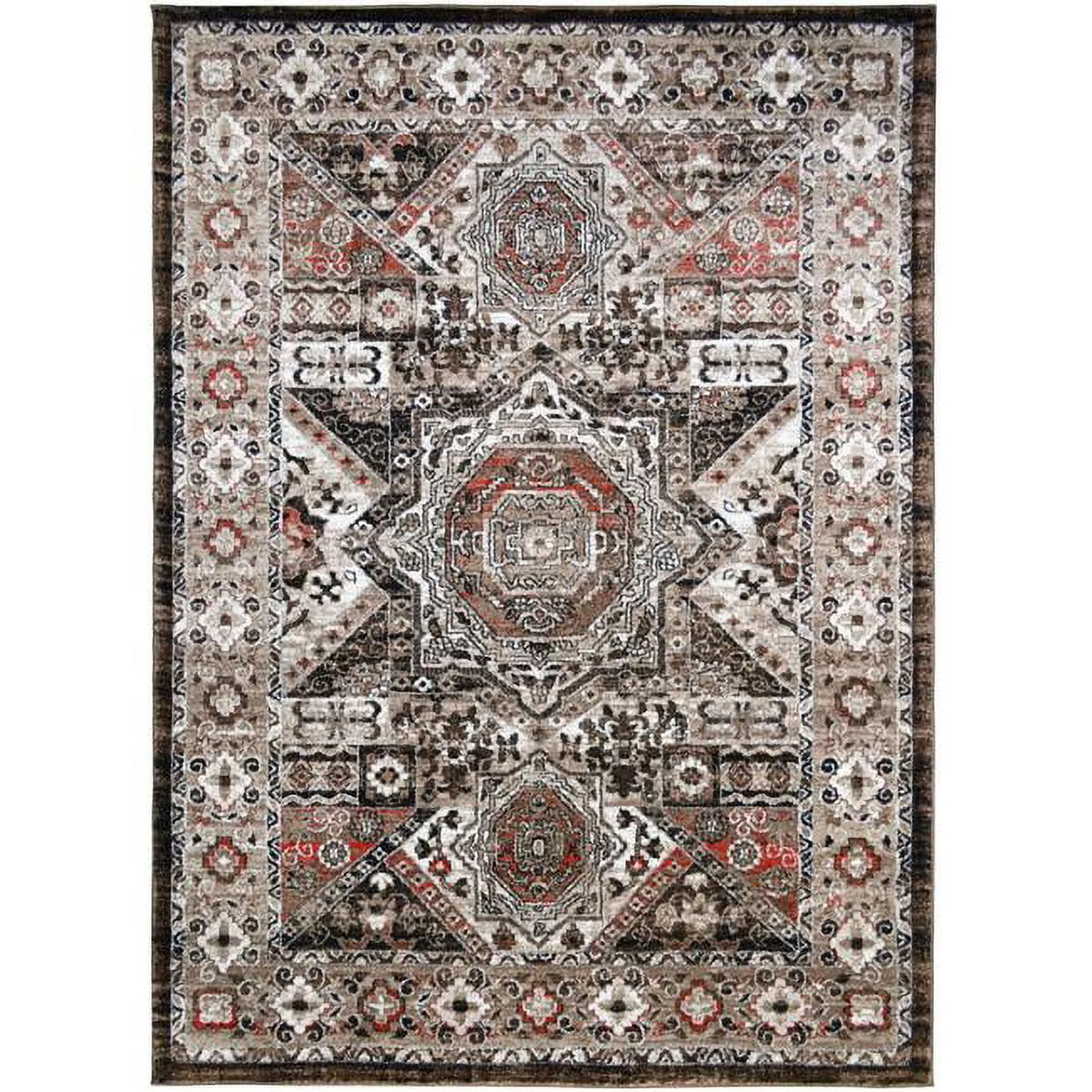 Brown Area Rug X662