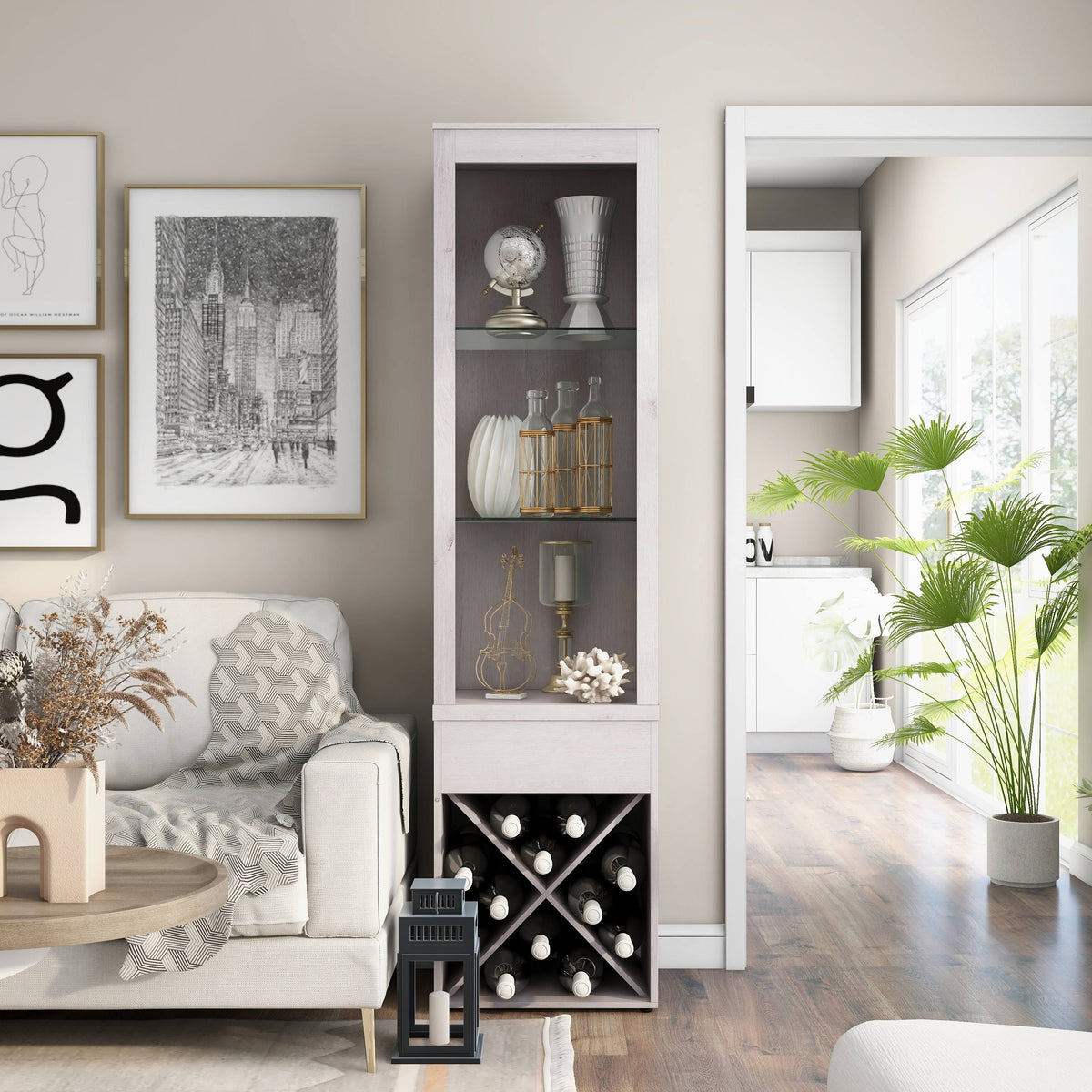 White Oak Curio Y4748