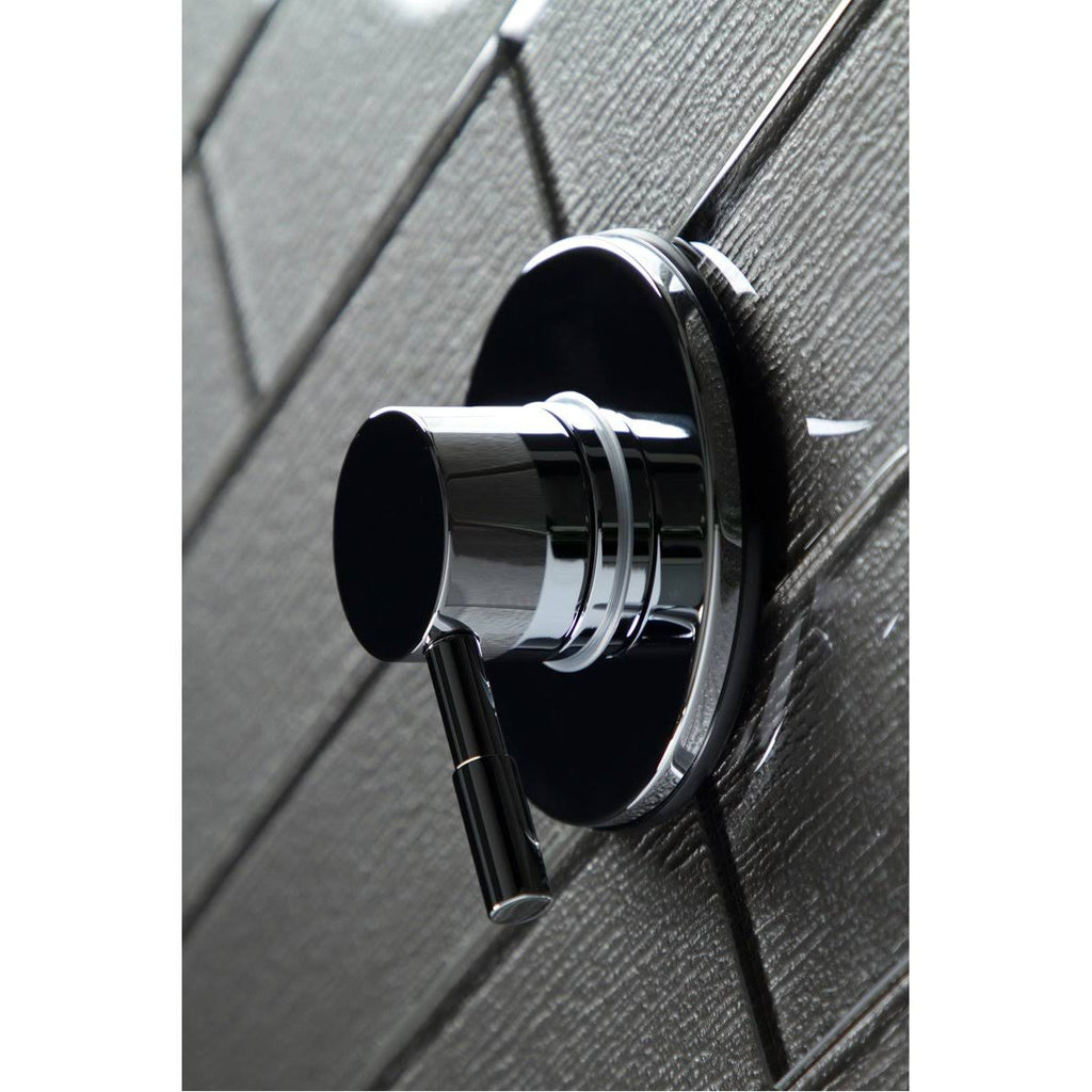 Polished Brass Three-Way Diverter Valve with Trim Kit O89792