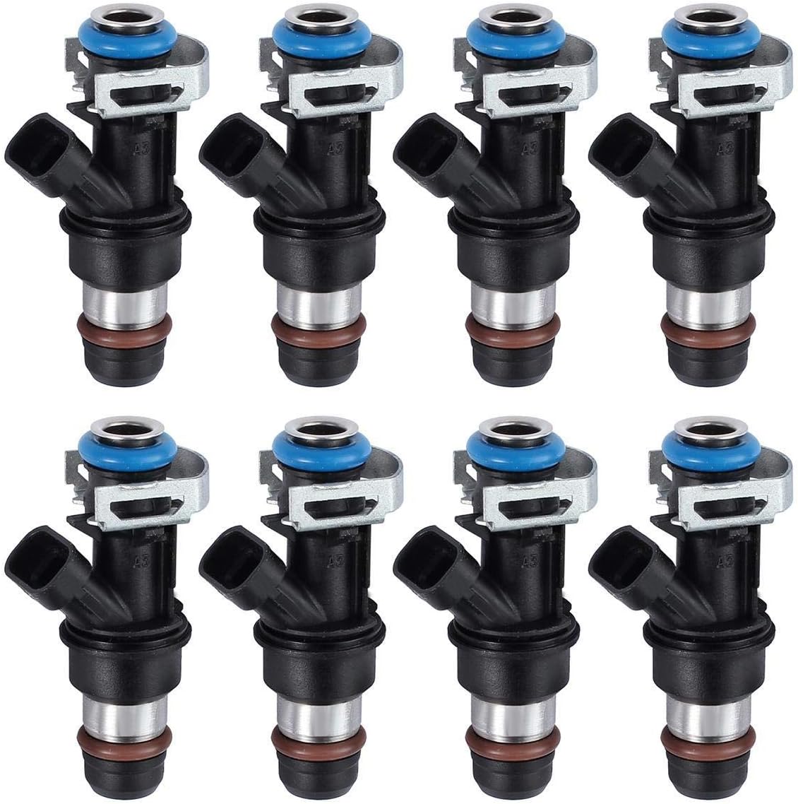 8pcs Fuel Injectors 4 Hole Flow Matched F517