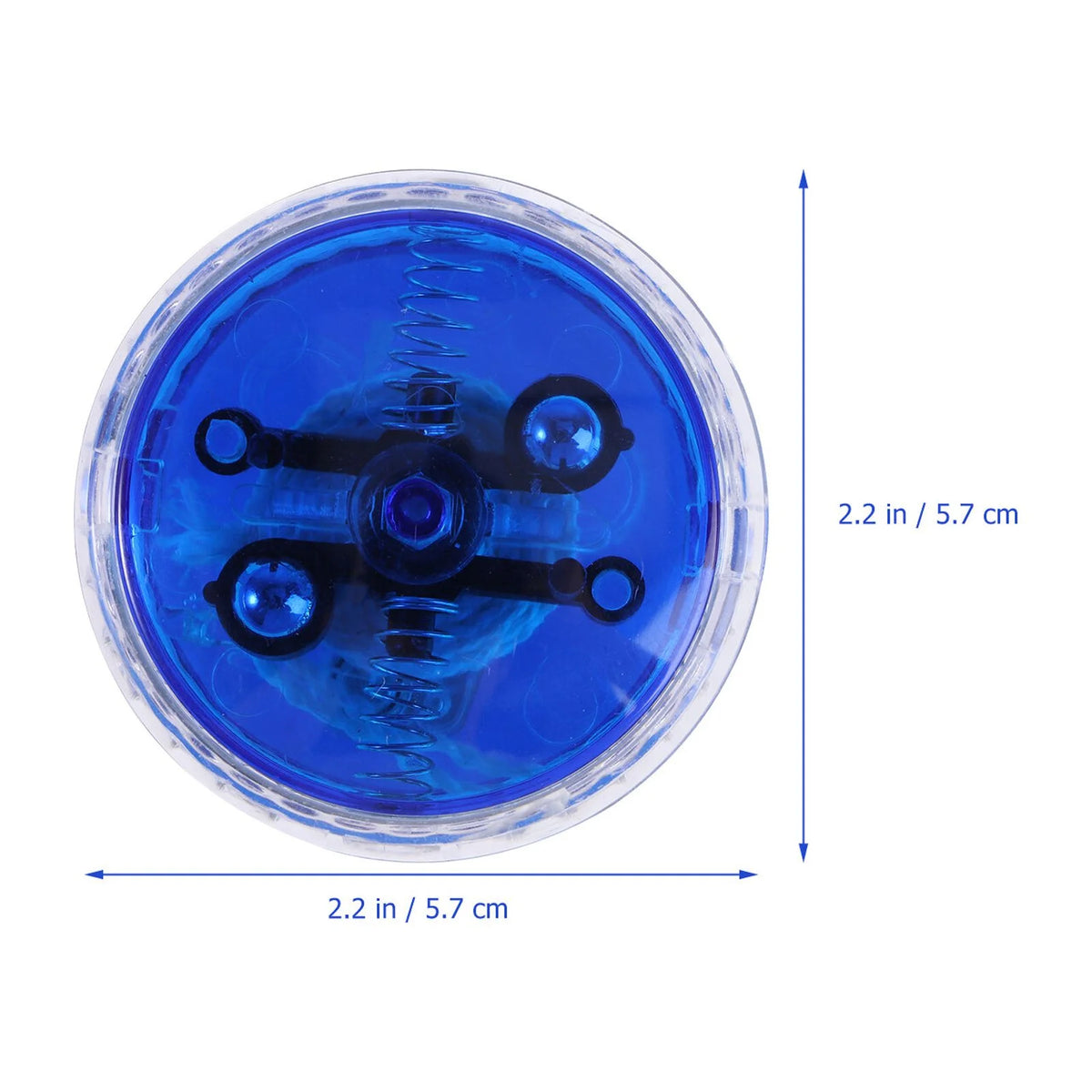 Blue LED Luminous Yoyo with String J452