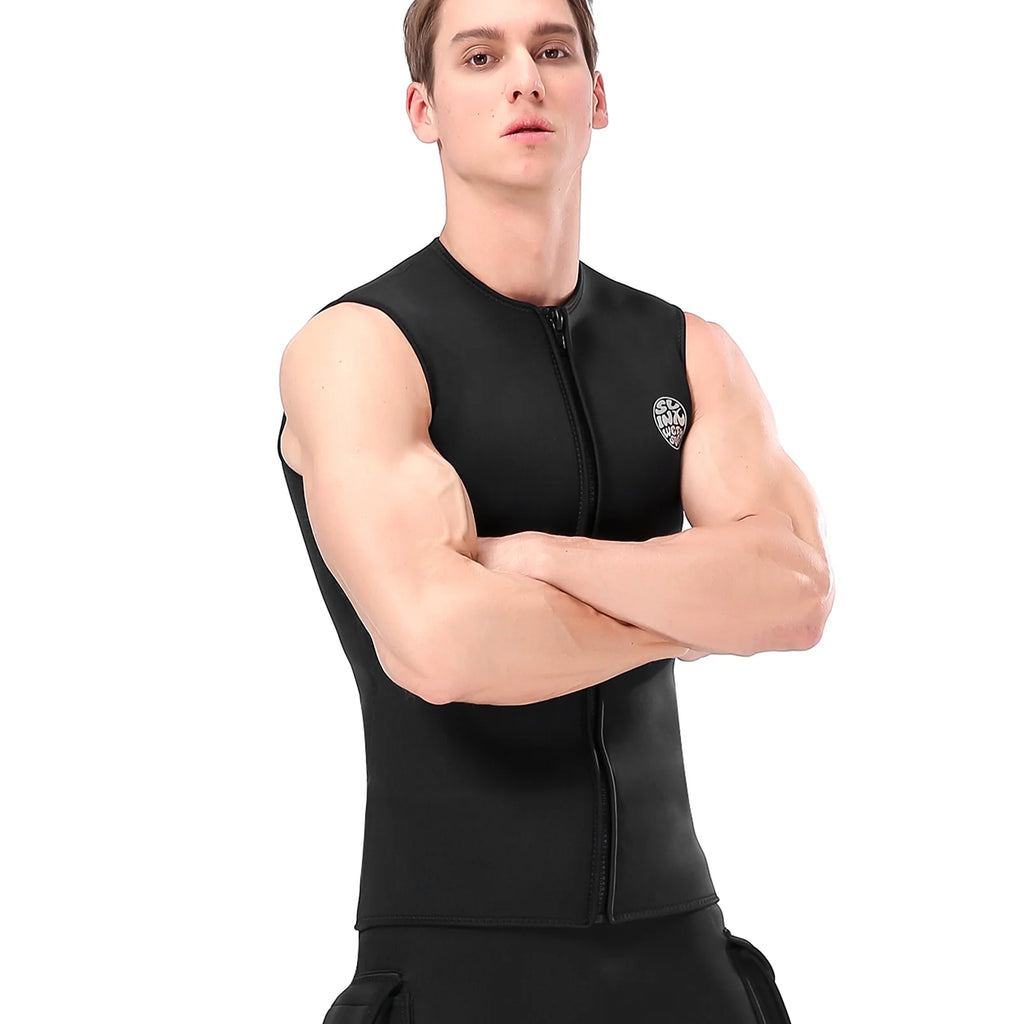Neoprene Wetsuit Vest with Thermal Suede Lining B34734