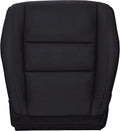 Black Perforated Leather Seat Cover A693929