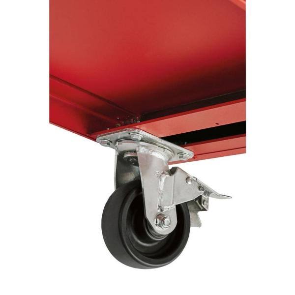 Red 8 Drawer Rolling Steel Storage Cabinet K231681