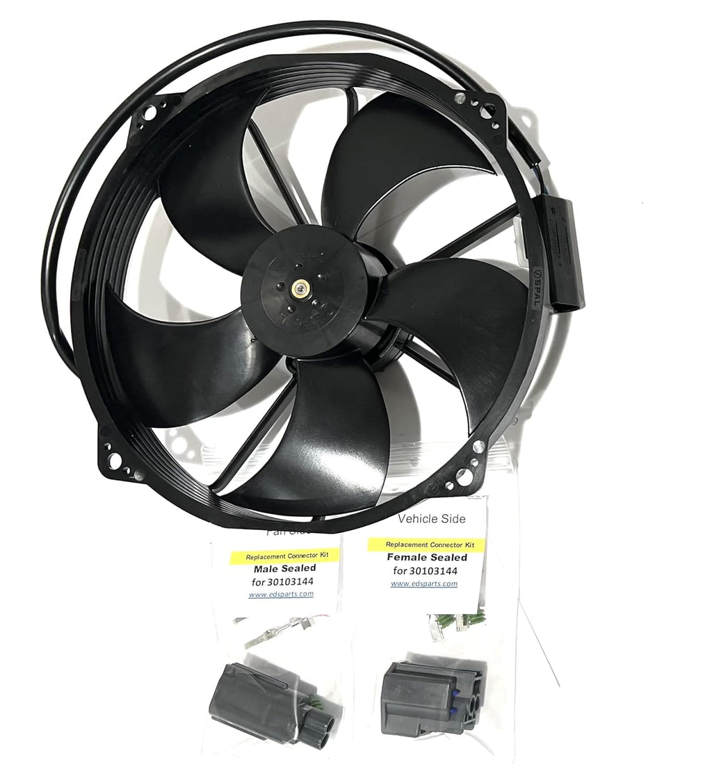 7.2" Puller Radiator Condenser Fan 12 Volt 398 cfm Pack of 2 N99493