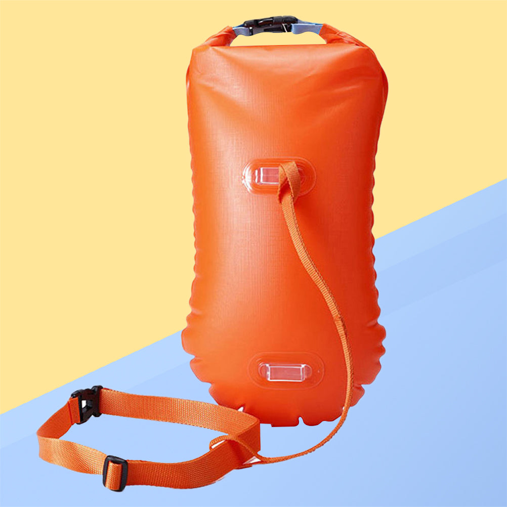 Orange Ultralight Swim Safety Float Bag V7364