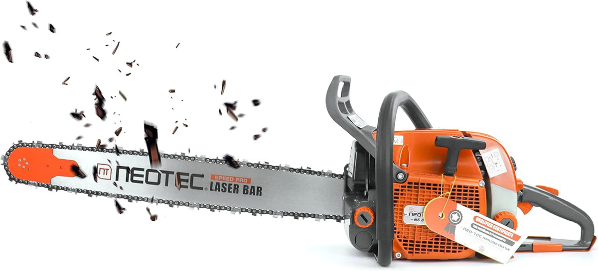 72cc Gas Chainsaw with NGK Spark Plug, 24 Inch Bar N911